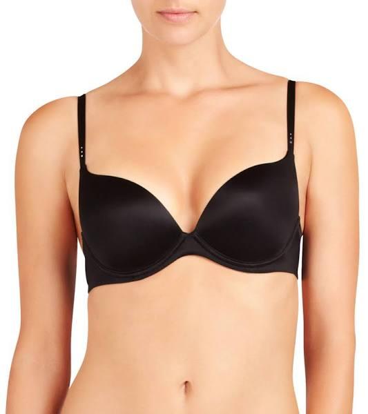 Pleasure State My Fit Omb Smooth Push Up Bra Black