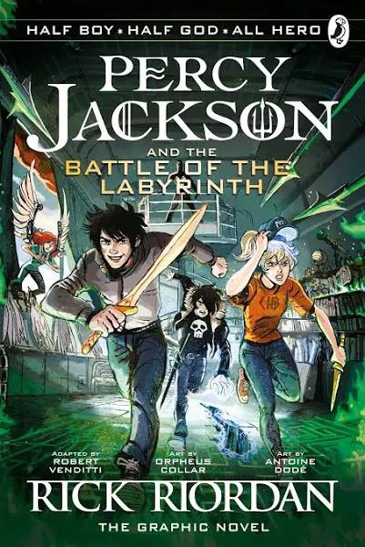 Battle of The Labyrinth: The Graphic Novel (Percy Jackson Book 4)