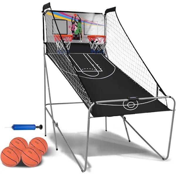 Costway Arcade Basketball Game 2-Player Basketball System Electronic Scoring Sports Indoor Exercise - AfterPay & zipPay Available