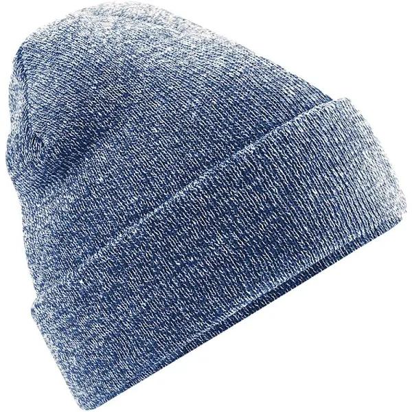 Beechfield Original Cuffed Beanie B45 Heather Navy One Size