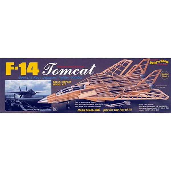 Guillow's F-14 Tomcat Balsa Plane Model Kit - 1402