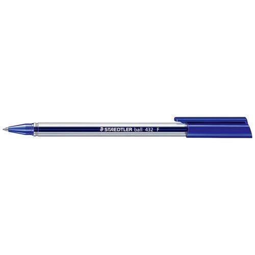 Staedtler Stick 432 Triangular Ballpoint Pen 0.7mm Blue