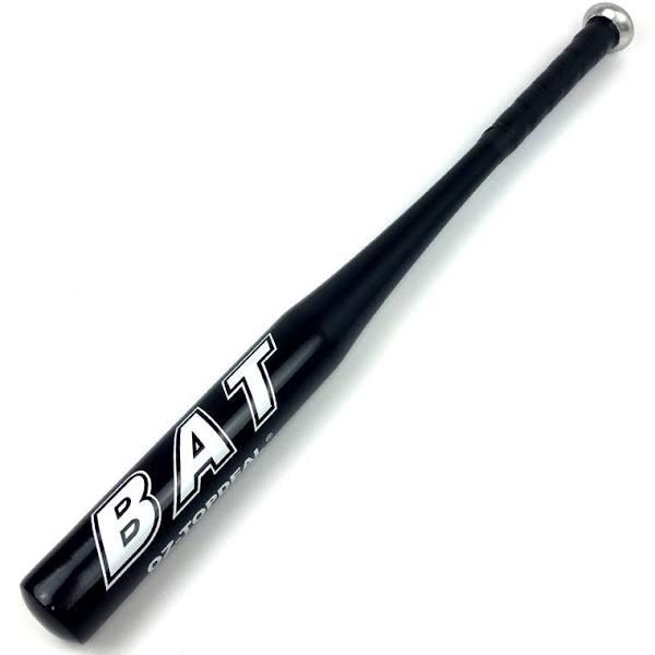 Black 25"/63CM & 32"/81cm Aluminium Baseball Bat Racket Softball Outdoor Family Safety Exercise Sports Training