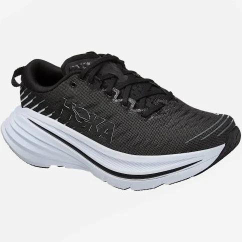 Hoka One One Men's Bondi x Running Shoes (Black/White) 9