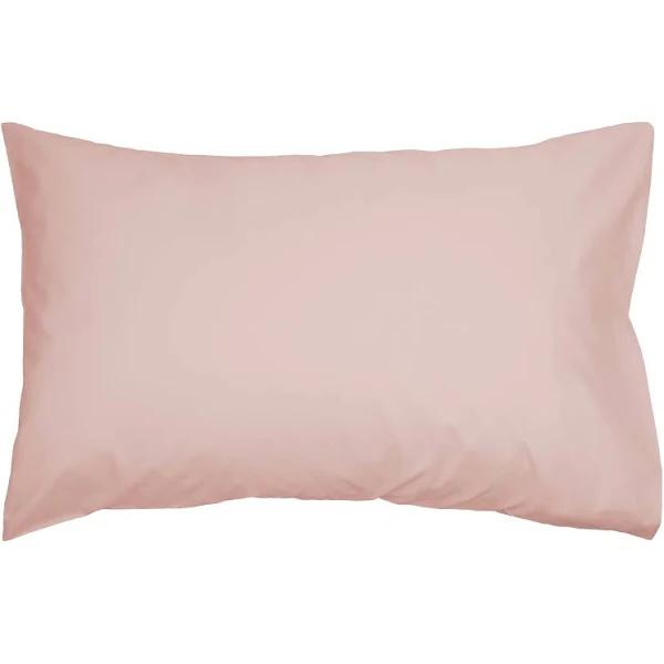 Algodon 300TC Cotton Twin Pack Pillowcase - 48x74cm (Blush)