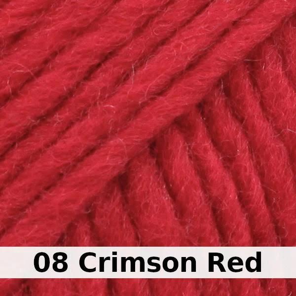 Drops Eskimo Uni Colour - Red (08) - Super Chunky Knitting Wool & Yarn