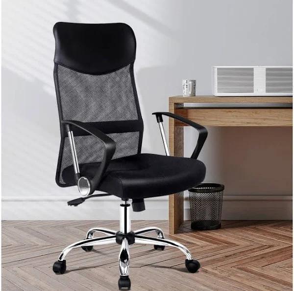 ALFORDSON Mesh Office Chair Executive Fabric Seat Hunter Gaming Racing Tilt Computer - AfterPay & zipPay Available