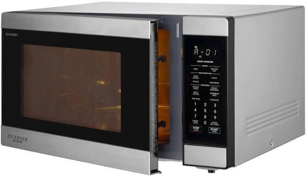 Sharp 45L Inverter Microwave - Stainless Steel