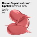 Revlon Super Lustrous Lipstick, High Impact Lipcolor with Moisturizing Creamy Formula, Infused with Vitamin E and Avocado Oil in Pink, Pink in The A