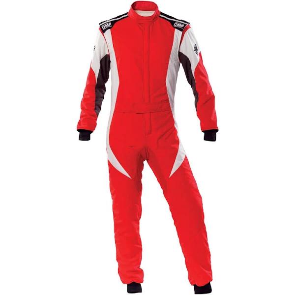 OMP FIRST-EVO MY20 Racing Suit Red (FIA homologation)