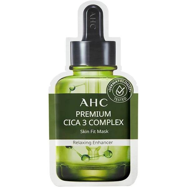 AHC Premium Cica-3 Complex Skin Fit Mask 27ml (5 Pack)