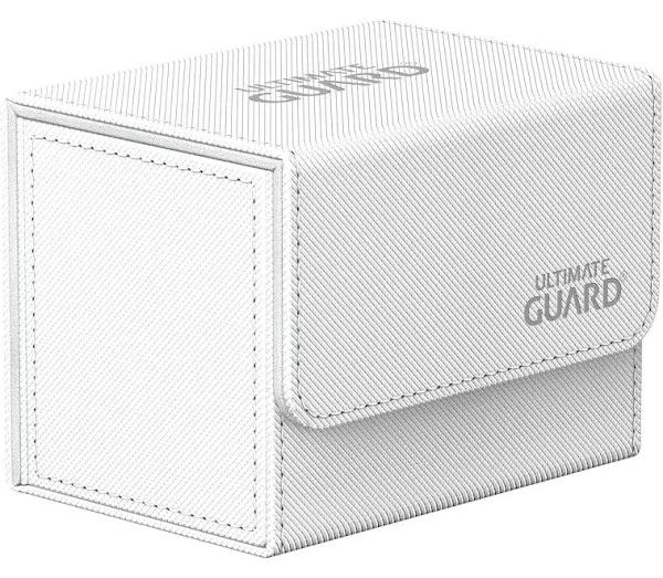 Ultimate Guard Sidewinder 80+ XenoSkin Monocolor Deck Box (White)