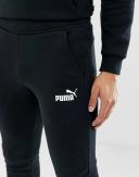 Puma Tapered Fleece Pants Mens, Size XS, Black