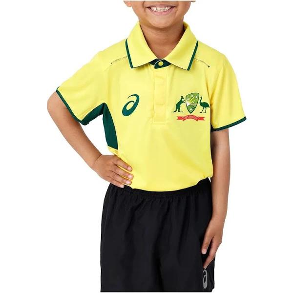 Cricket Australia Youth 2023/24 Replica ODI Home Shirt Yellow 6