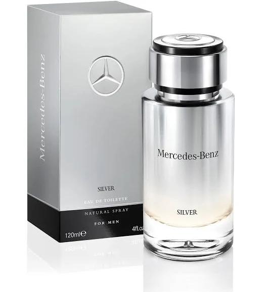 Mercedes Benz Silver Eau De Toilette Spray by Mercedes Benz - 120 ml