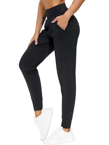 The Gym People Women's Joggers Pants Lightweight Athletic Leggings Tapered Lounge Pants for Workout, Yoga, Running