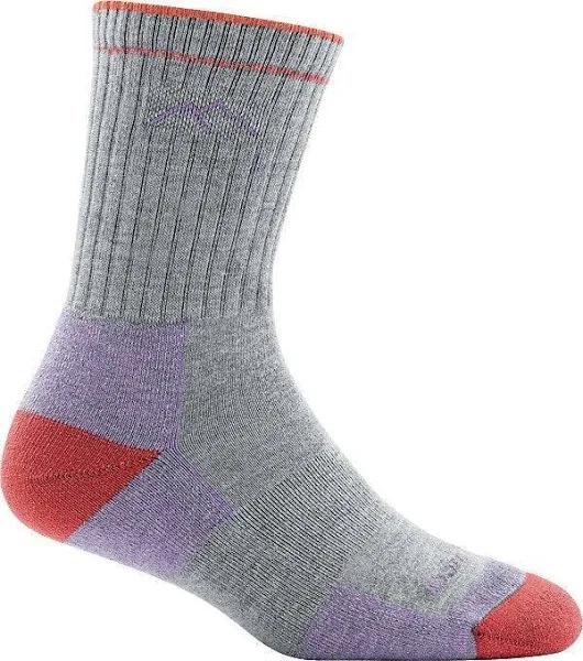 Darn Tough: Women's Coolmax Micro Crew Cushion - Light Gray