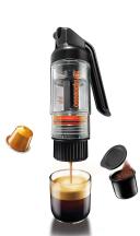 Simpresso Portable Espresso Maker | Compact Travel Coffee Maker Compatible With Nespresso Pods & Espresso Ground Coffee | Manually Operated |