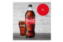 Coca-Cola No Sugar Soft Drink Bottle 1L