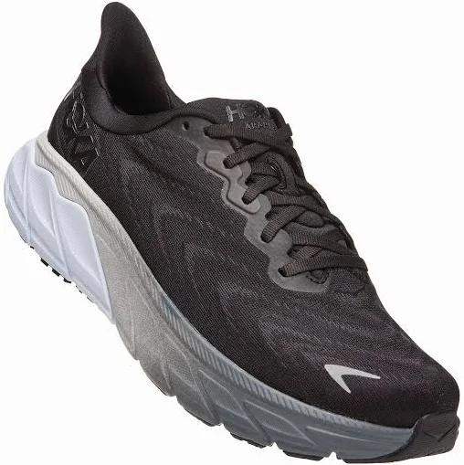 Hoka Mens Arahi 6 Shoes Black/White