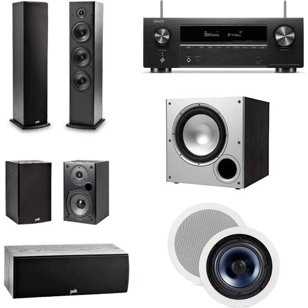 Denon AVR-X1700H 7.2ch 80W Home Theatre AV Receiver