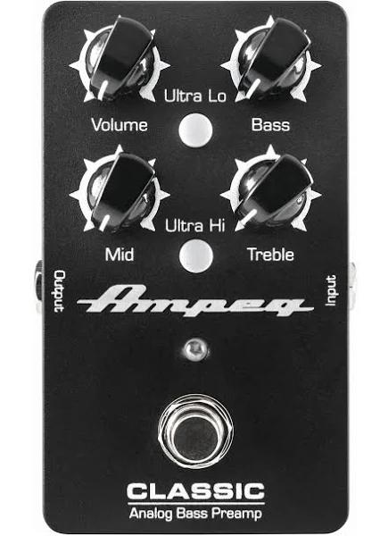 Ampeg Classic Analog Bass Preamp Pedal