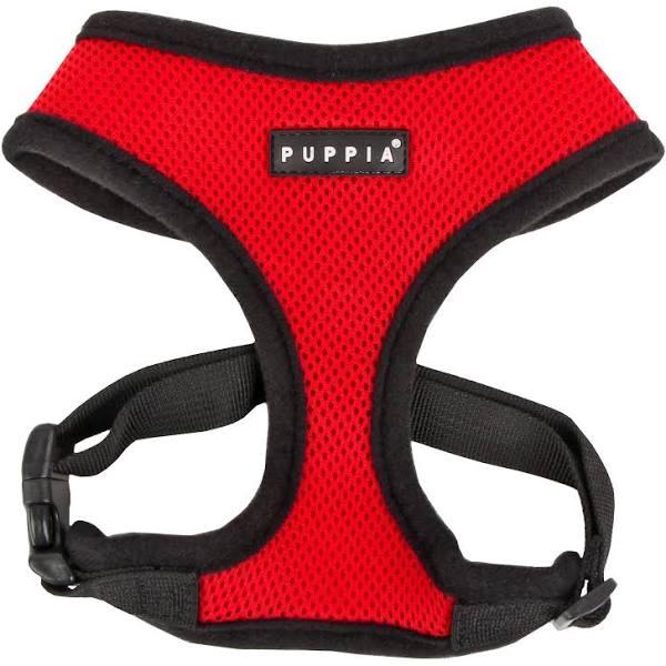 Puppia Soft Dog Harness Red