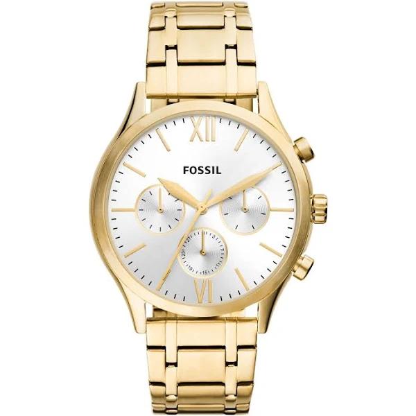 Fossil Men's Fenmore Multifunction, Gold-Tone Stainless Steel Watch - Gold