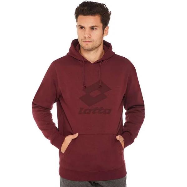 Lotto | Mens Smart Pullover Hoodie (Wine) S