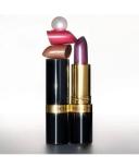 Revlon Super Lustrous Lipstick with Vitamin E and Avocado Oil, Pearl Lipstick in Purple, 457 Wild Orchid, 0.15 oz