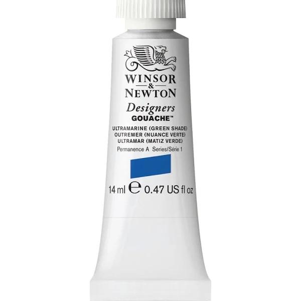 Winsor & Newton - Designers' Gouache Ultramarine Green Shade - S1 / 14ml