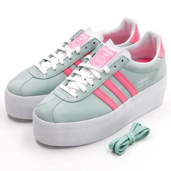 Adidas Womens Gazelle Up Green Size 5 - Platypus | AfterPay Available