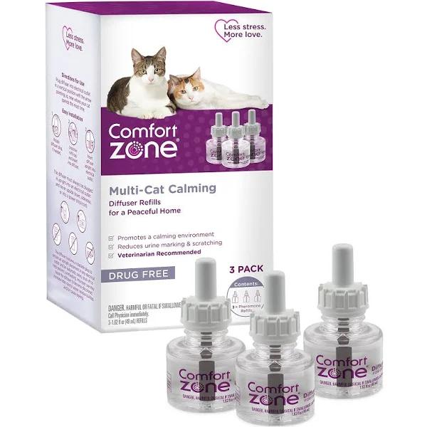 Multicat Calming Diffuser Refill, 48 ML-3 Pack, 90 Day Use