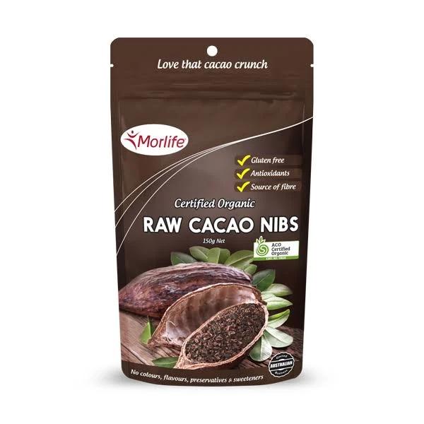 Morlife Cacao Nibs (Unroasted) 150g