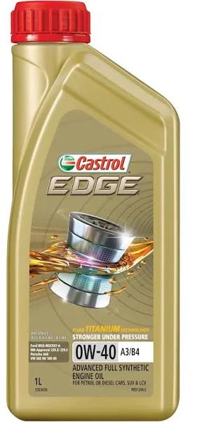 Castrol 3383430 Edge Engine Oil 0W-40 A3/B4 1L