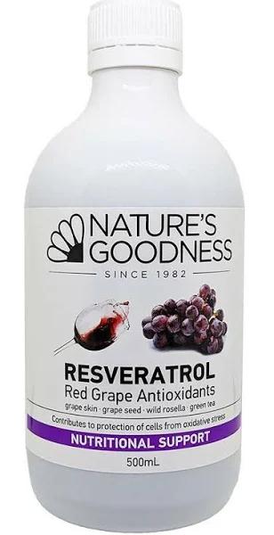 Nature's Goodness Resveratrol Juice (Red Grape Antioxidants) 500ml