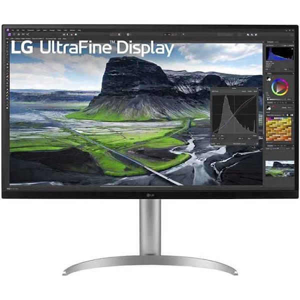 LG Ultrafine 32" 4K UHD HDR400 IPS Business Monitor With USB-C 90W, 32BQ85U-W LCD / Led Monitors