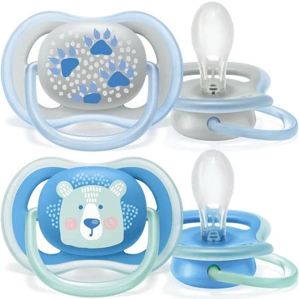 Avent Ultra Air Lollipop 6-18 Months Paws & Bear X2