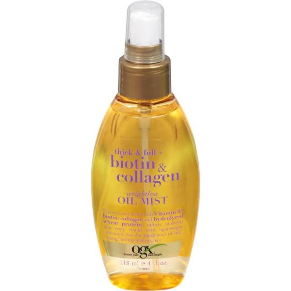 OGX Biotin & Collagen Volumising Weightless Oil Mist 118ml