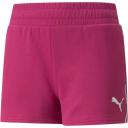 Modern Sports Shorts - Girls 8-16 Years in Festival Fuchsia, Size 5, Cotton/Polyester by Puma