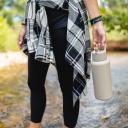 Simple Modern Water Bottle with Straw | Insulated Stainless Steel Thermos for Sports Gym | Summit Collection | 650ml | Forest