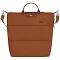 Longchamp Le Pliage Green Expandable Travel Bag in 504 Cognac