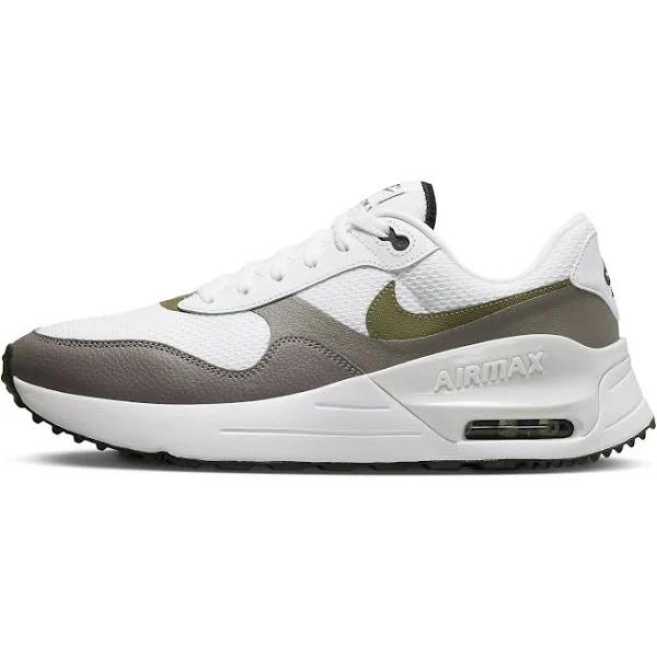 Nike Air Max SYSTM Mens Casual Shoes White/Red US 7