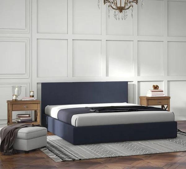 Sanor Luxury Charcoal King Single Bed