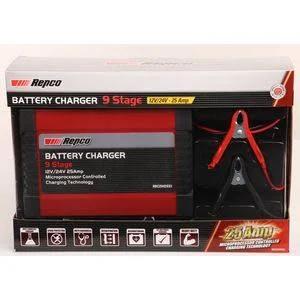 Repco Battery Charger 12V/24V 25 Amp 9 Stage - RBC25HDSS3