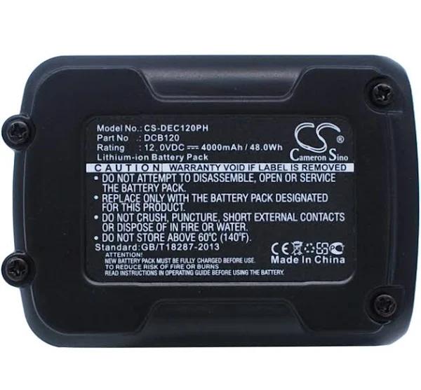 Cameron Sino Replacement Battery for DeWalt - 4000mAh