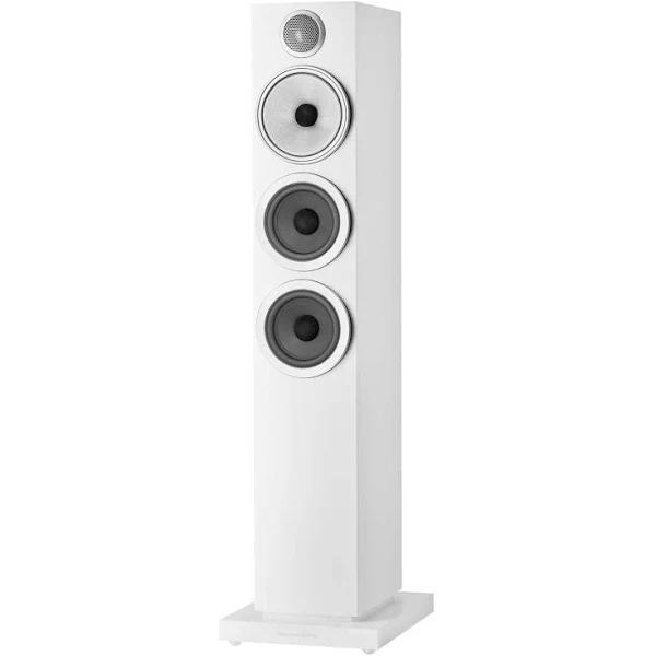 Bowers & Wilkins 704 S3 Floorstanding Speakers - White