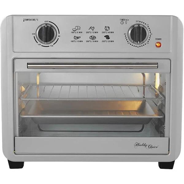 Healthy Choice Air Fryer Oven 23L - Silver