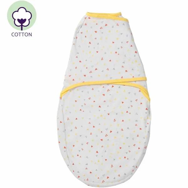 ClevaMama Swaddle To Sleep (Yellow) - 0-3M