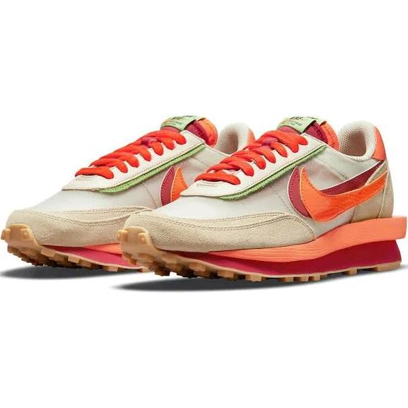 Nike LD Waffle SACAI Clot Net Orange Blaze